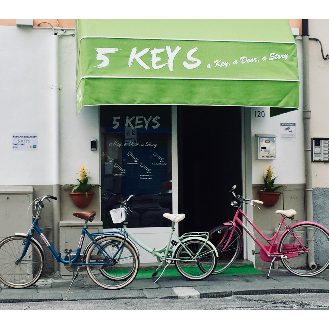 5 Keys Bed & Breakfast Pisa Eksteriør bilde